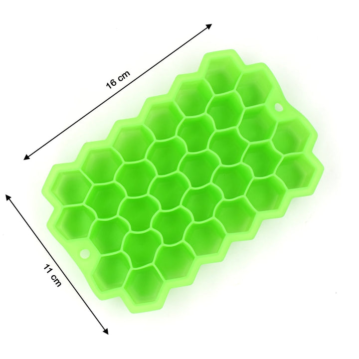 Silicone Ice Cube Trays 32 Cavity Per Ice Tray [Multi color] Your Brand