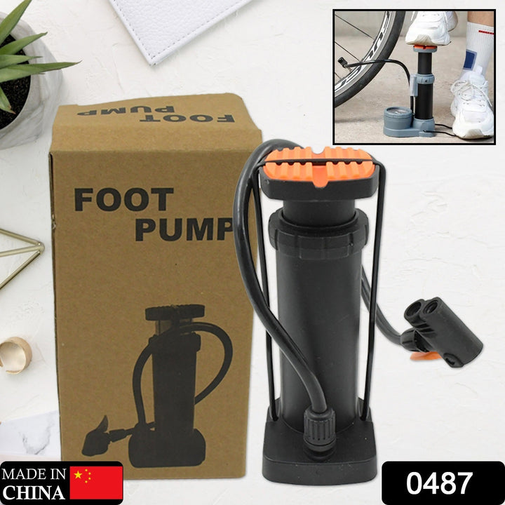 Portable Mini Foot Pump for Bicycle, Bike, and Car Your Brand