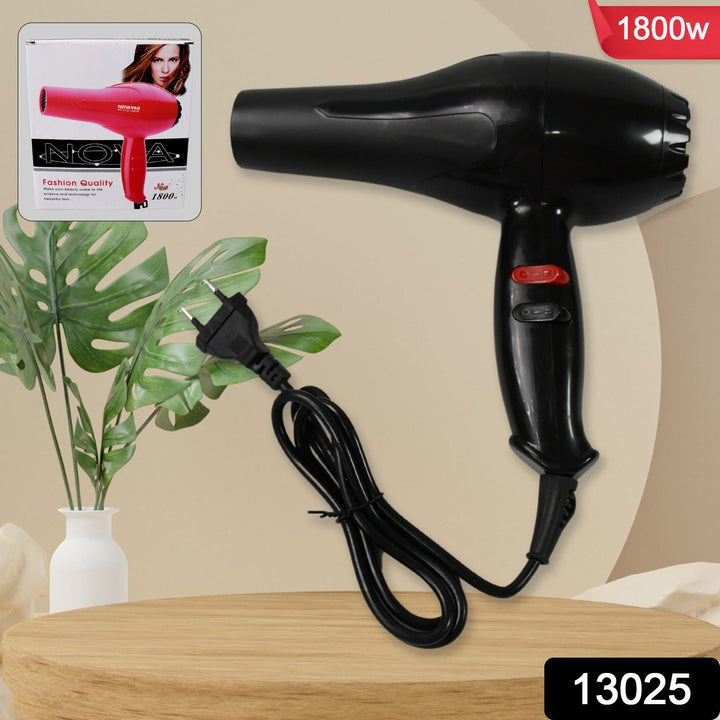 Professional Multi Purpose Hair Dryer Salon, Hair Dryer 2 Speed Settings For Women And Men (1800 Watts) Your Brand