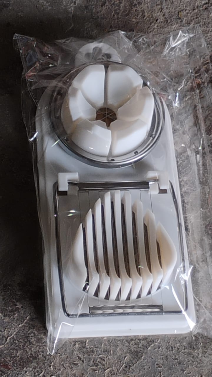 2 In 1 Egg Slicer, Egg Cutter For Hard Boiled Eggs - TezCart