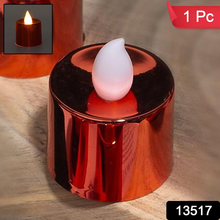 Electrical Candles Diya LED Tea Light (1 Pc / Multicolor) - TezCart
