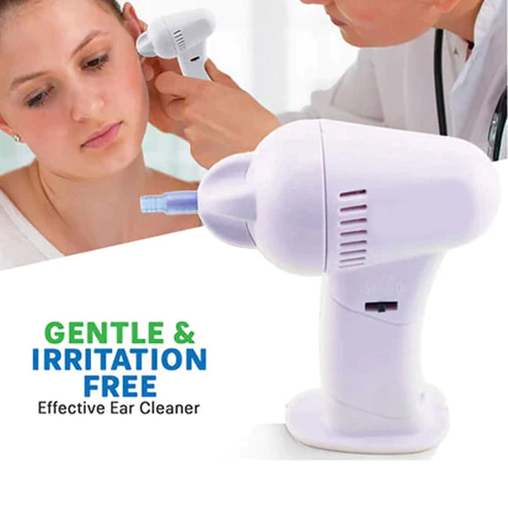 Vacuum Ear Cleaning System Clean Ears Care Removel Tool Earpick Cleaner Vacuum Removal Kit Safe Gentle Hygienic with 8 Silicon Cleaner Clips and Cleaning Brush Your Brand