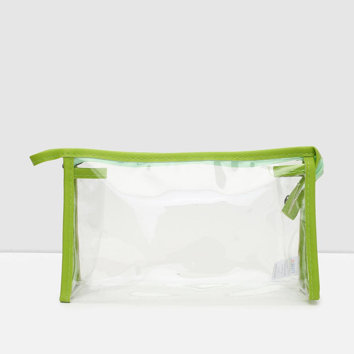Transparent Zipper Closing Pouch (1 Pc) - TezCart