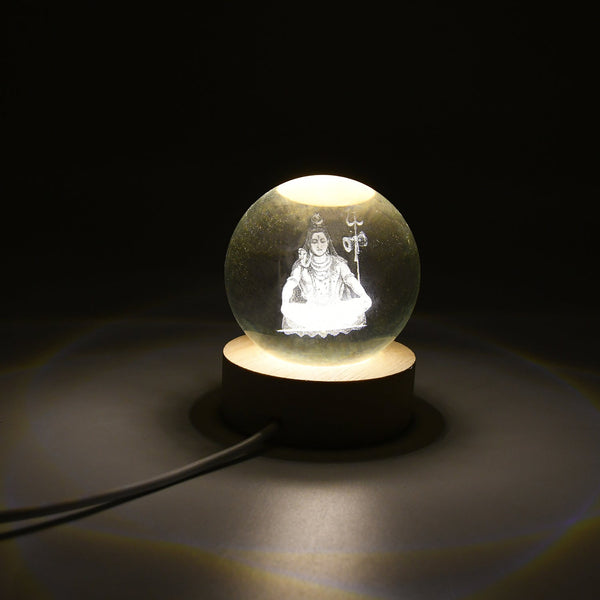 3D Crystal Ball lamps for Bedroom 3D Lamps for Home Decoration 3D Crystal Ball Night Light Gifts for Women Gifts for Men Room Decor Items for Bedroom for Friend and Family (1 Pc) Your Brand