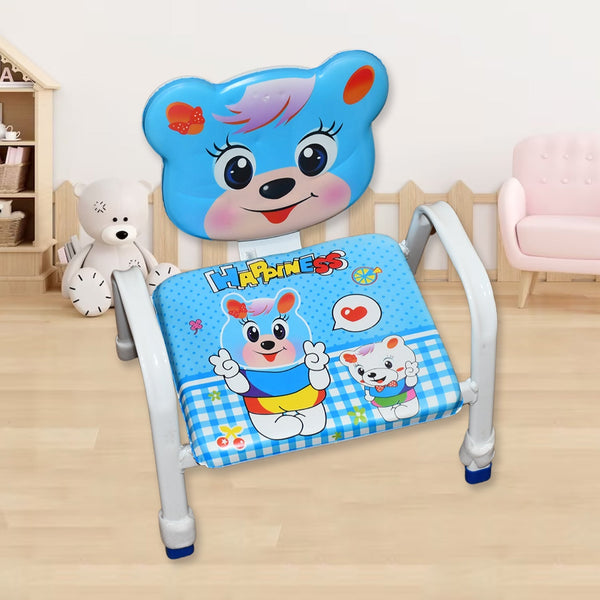 Cartoon Baby Chair Strong Steel Cushion & Comfortable Baby Chair High Quality Chair (1 Pc) Your Brand