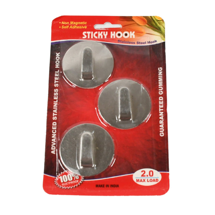 Self- Adhesive Hooks, Heavy Duty Wall Hooks Hangers Stainless Steel Waterproof Sticky Hooks for Hanging Robe Coat Towel Kitchen Bathroom and. Your Brand