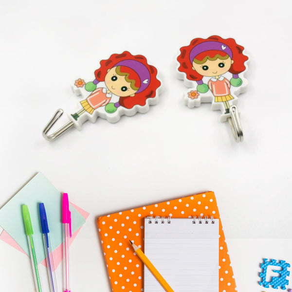 Multipurpose Self-Adhesive Hooks (2 Pc): Heavy Duty, Waterproof, Wall Mount (Bathroom, Kitchen) Your Brand