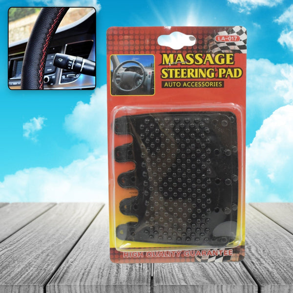 Silicon Car Massage Steering Cover High Quality Suitable For All Car (2 Pc Set) Your Brand