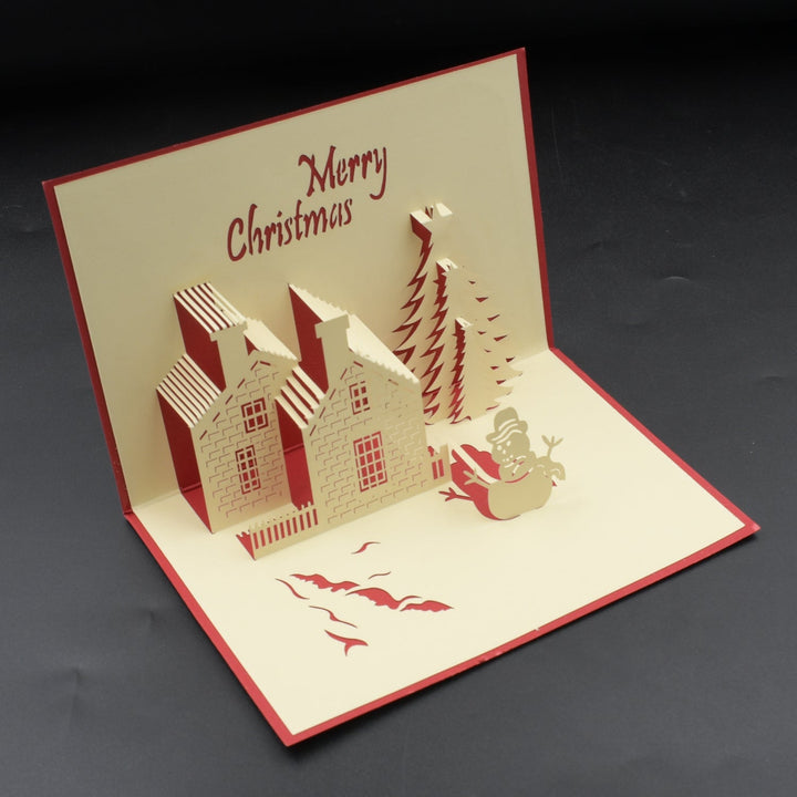 3D Paper Wish Card High Quality Paper Card All Design Card Good Wishing Card  (Birthday , Valentine , love , Christmas Card) (1Pc ) - TezCart