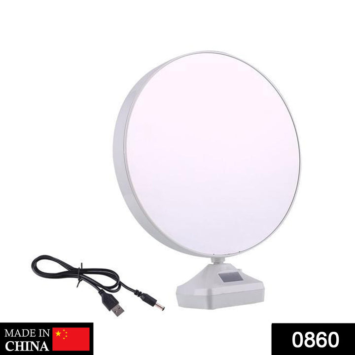 Plastic 2 in 1 Mirror Come Photo Frame with Led Light Your Brand
