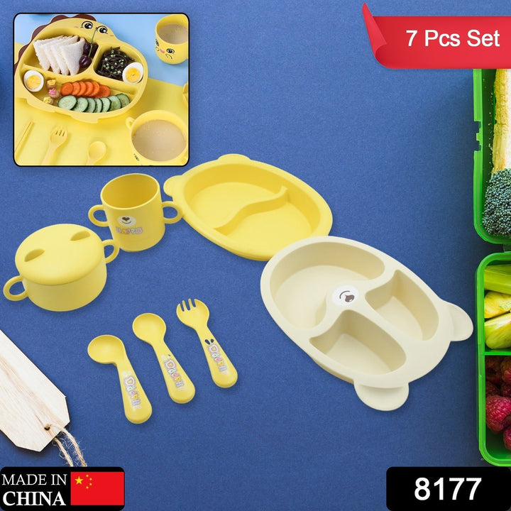 Baby Feeding Set For Kids And Toddlers (7 pcs set) Your Brand