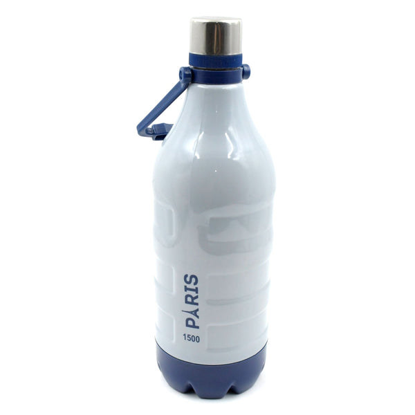 Insulated Water Bottle (1500ml: Leakproof, BPA-Free, Handle & Strap (Sports) Your Brand