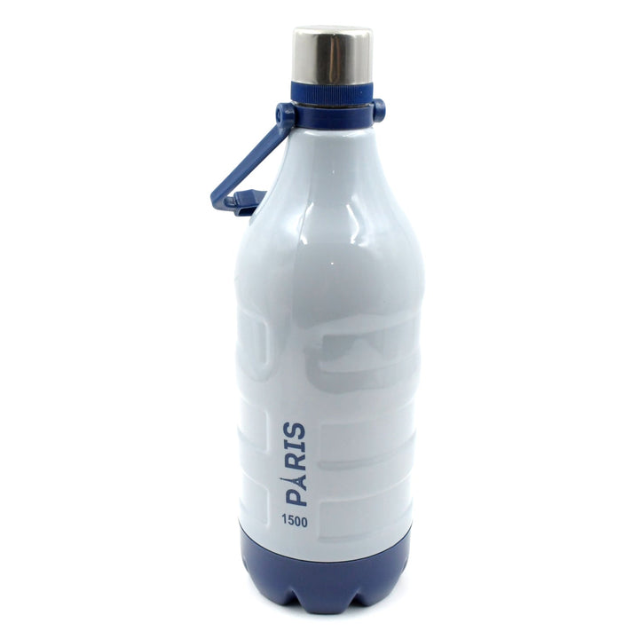 Insulated Water Bottle (1500ml: Leakproof, BPA-Free, Handle & Strap (Sports) Your Brand