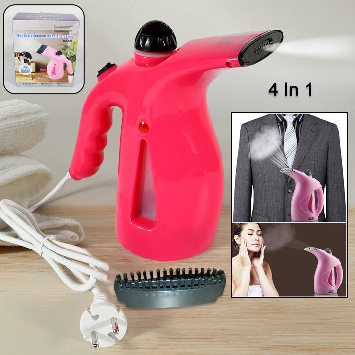 Portable 4 in 1 Handheld Garment Steamer & Facial Steamer Electric Iron Steam Portable Handy Vapor Steamer Your Brand