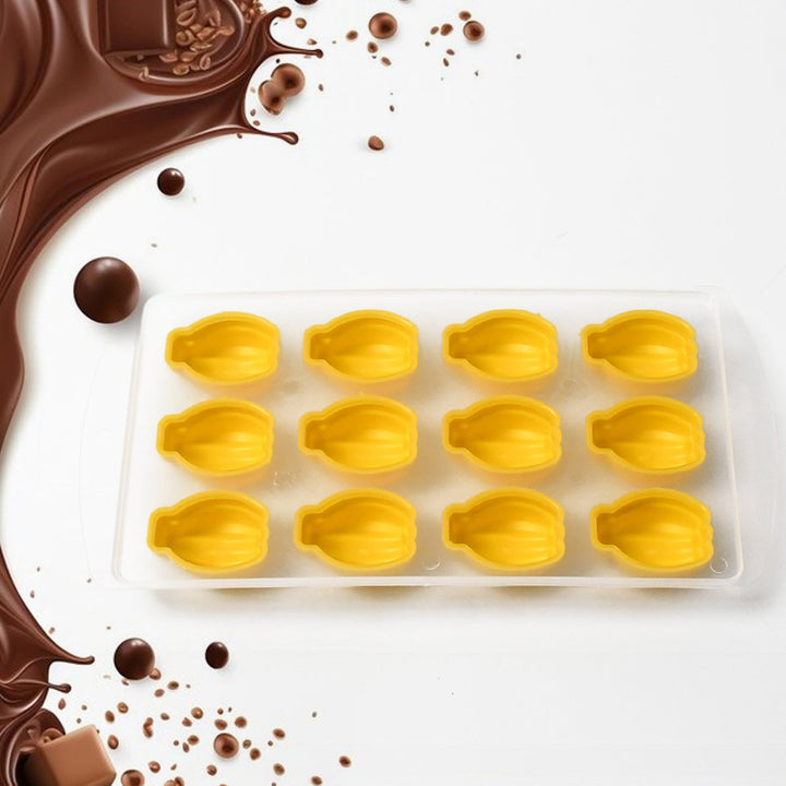 Silicone Mold Ice Cube Tray Creative Sweet Multi Type Ice Tray , Ice Cube Trays Multi Fruit Shape Ice Tray (1 Pc) Your Brand