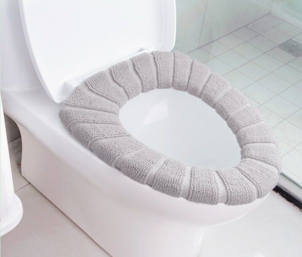 Winter Comfortable Soft Toilet Seat Mat Cover Cushion Plush Your Brand