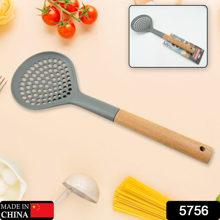 Plastic Kitchen Accessories Skimmer, Spatula Spoon & Soup Spoon Heat Resistant  Non Stick Spoons Kitchen Cookware Items Heat Resistant Plastic Kitchen Utensils for Cooking, BPA FREE Gadgets for Non-Stick Cookware (1 Pc ) Your Brand
