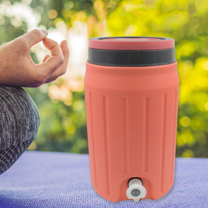 Insulated Water Jug with Tap (7500ml): Leakproof, Travel Cooler Your Brand
