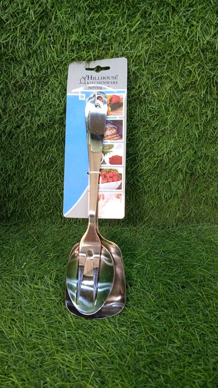 Serving Spoon Set Cooking Spoon Set High Quality Premium Spoon Set  ( 3pc Set ) - TezCart