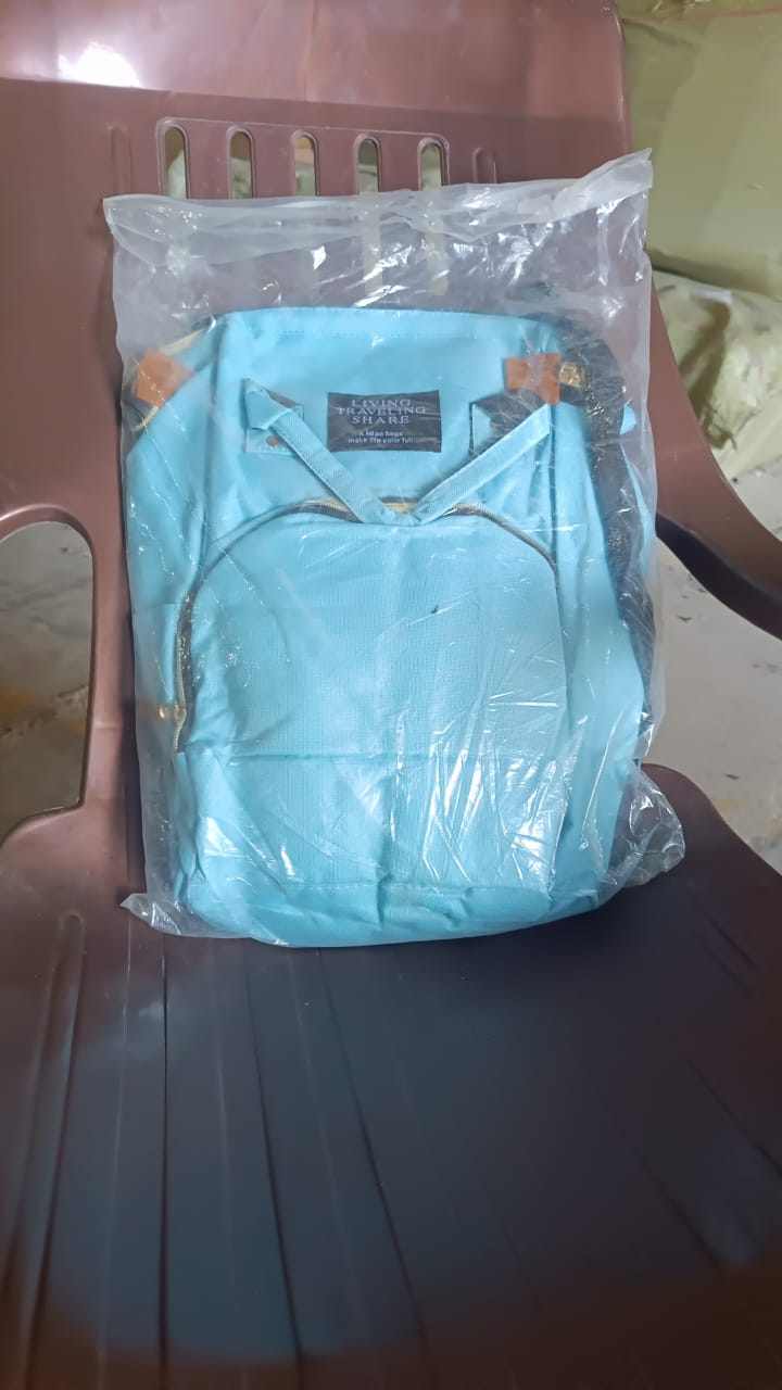 Multifunction Diaper Bag for Baby Care Travel Backpack Large Capacity (1 Pc) your brand