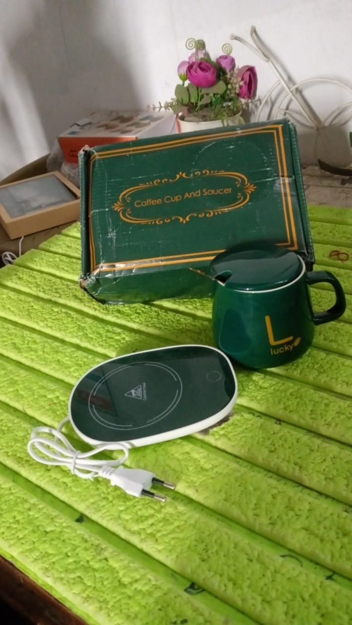 USB Coffee Mug Heater – Electric Cup Warmer (1 Set) - TezCart