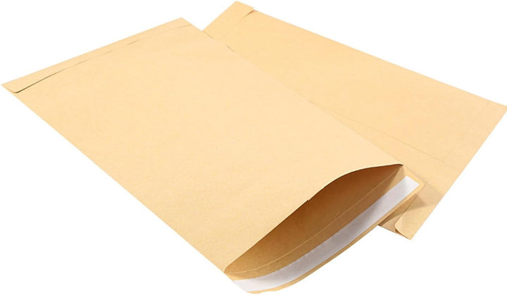 Kraft Envelopes, 16 x 14 Inch, Brown Envelopes, Envelopes, Card Envelopes, Kraft Paper Envelopes, Invitation Envelopes, Postcard Envelopes, Quick Self Seal, Stationery For General, Office (1 Pc ) Your Brand