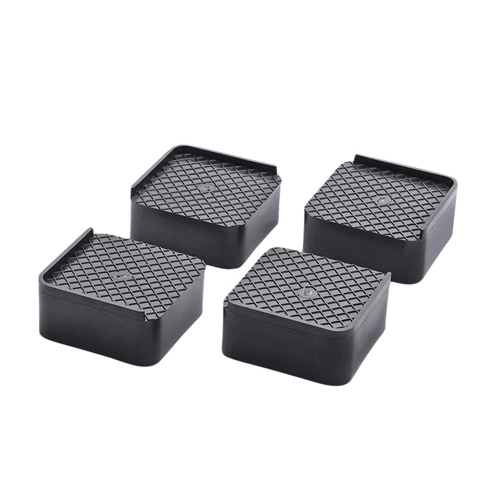 Premium Multipurpose Heavy Duty Cupboard / Refrigerator / Sofa Base Stand - Set of 4 Pcs Your Brand