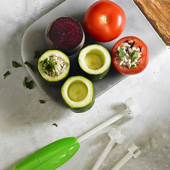 Veg Drill Vegetable Spiralizer Digging for Stuffed Vegetables Your Brand