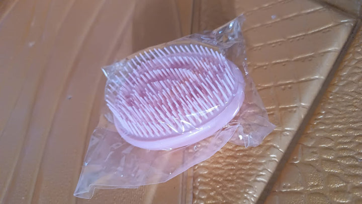 Plastic Hair Washing Combs Hair Massager Shower Brush (1 Pc) - TezCart