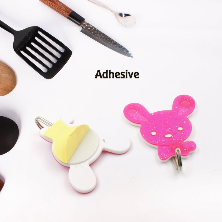 Strong Self-Adhesive Hooks (2 Pc): Heavy Duty, Waterproof, All-Purpose Your Brand