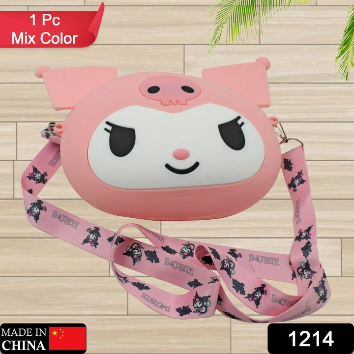 Cute Cartoon Girls' Backpack, Shoulder Bag /  Purse, Portable, Mini Silicone Handbag Girls, Children's Bag/Purse for Girls Women, Gift Girls Bag Accessories (1 Pc Mix Color ) Your Brand