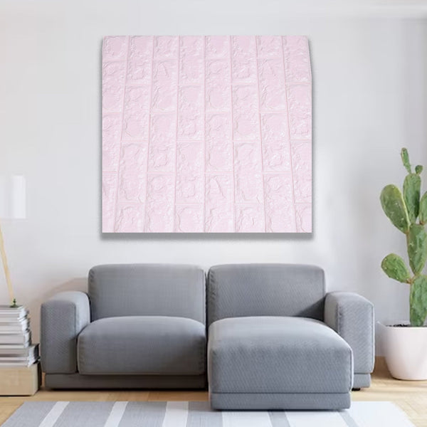 3D Adhesive wallpaper for living room. Room Wall Paper Home Decor Self Adhesive Wallpaper (36x36 Cm / 1 pc) Your Brand