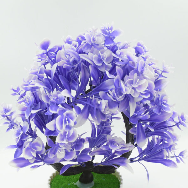 Wild Artificial Flower Plants with Cute Pot | Flower Plant for Home Office Decor | Tabletop and Desk Decoration | Artificial Flower for Balcony Indoor Decor, Plants for Living Room (1 Pc) Your Brand