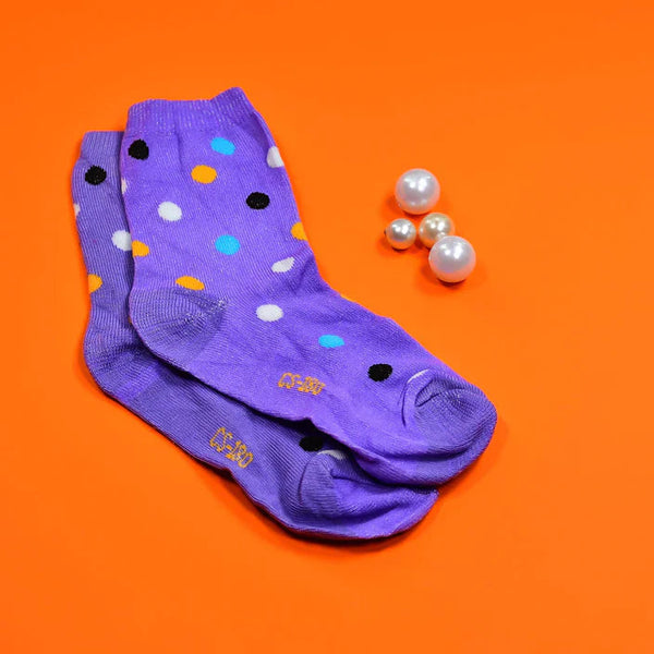 1 PAIR SOCKS PRINTED TRENDY MULTIPLE DESIGNER SOCKS  (1 Pc / Mix Design) Your Brand