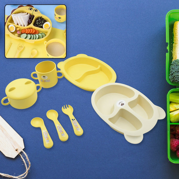 Baby Feeding Set For Kids And Toddlers (7 pcs set) Your Brand