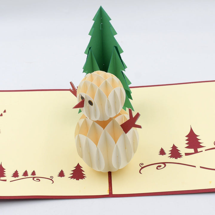 3D Pop-Up Greeting Card (1 Pc): Birthday, Love, Christmas Your Brand