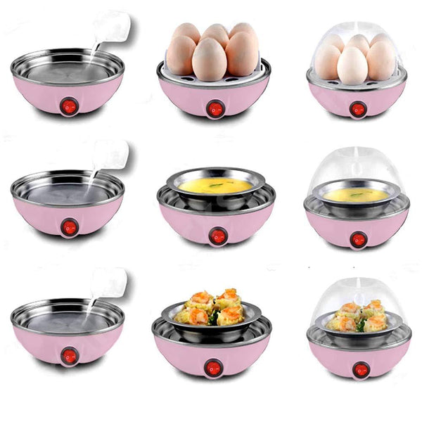 Egg Boiler / Poacher / Cooker / Electric Steamer (1 Layer) Your Brand