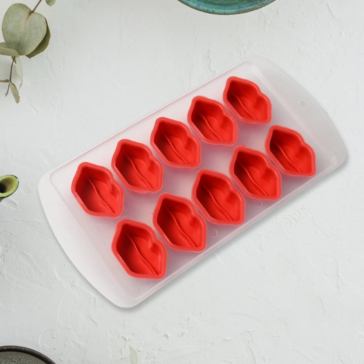 Silicone Mold Ice Cube Tray Creative Sweet Multi Type Ice Tray, Ice Cube Trays Multi Fruit Shape Ice Tray (1 Pc) Your Brand