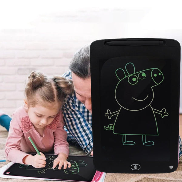 Portable LCD Writing Board Slate Drawing Record Notes Digital Notepad with Pen Handwriting Pad Paperless Graphic Tablet for Kids 12 inch Your Brand