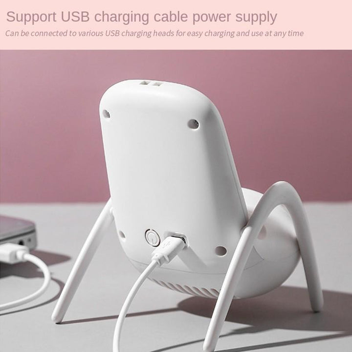 Portable Mobile Phone Holder Fan  Personal Fan Multi- Function Fan Handheld Charging Fan (Battery Not Include) Your Brand
