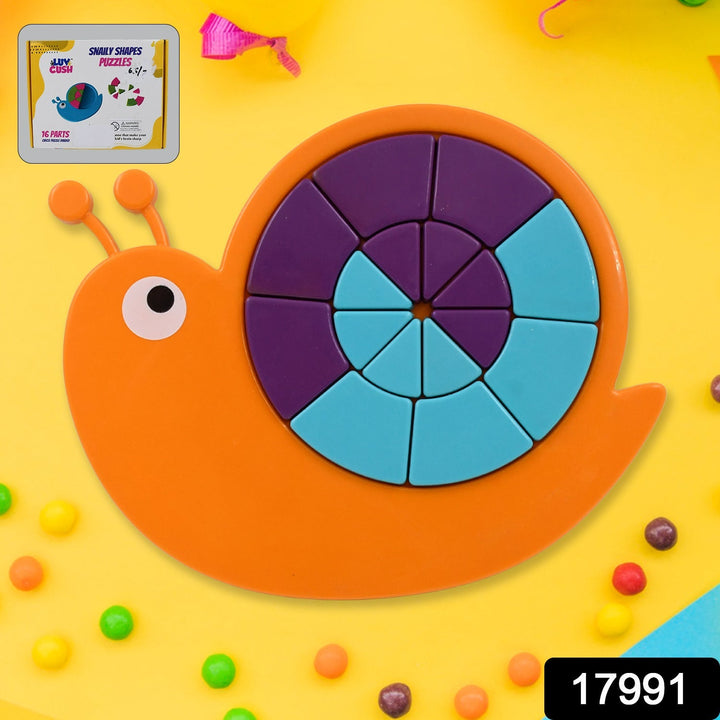 Mini Snail Puzzle – STEM Educational Toy, Puzzle Games for Ages 3-6 (Mix Color) Your Brand
