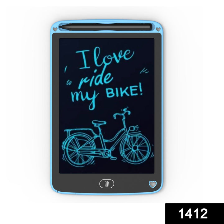 Portable LCD Writing Board Slate Drawing Record Notes Digital Notepad with Pen Handwriting Pad Paperless Graphic Tablet for Kids 12 inch Your Brand