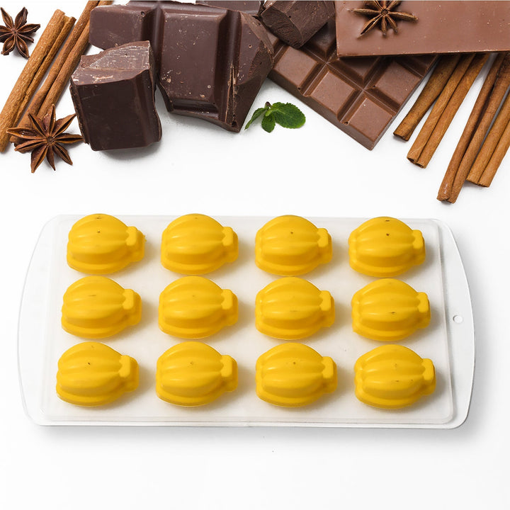 Silicone Mold Ice Cube Tray Creative Sweet Multi Type Ice Tray , Ice Cube Trays Multi Fruit Shape Ice Tray (1 Pc) Your Brand