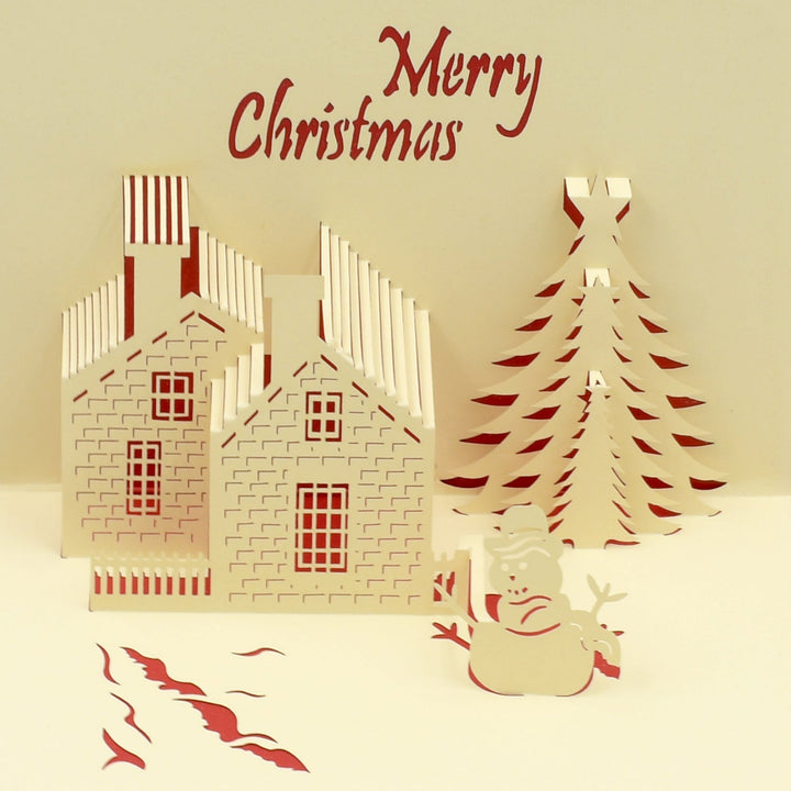 3D Paper Wish Card High Quality Paper Card All Design Card Good Wishing Card  (Birthday , Valentine , love , Christmas Card) (1Pc ) - TezCart