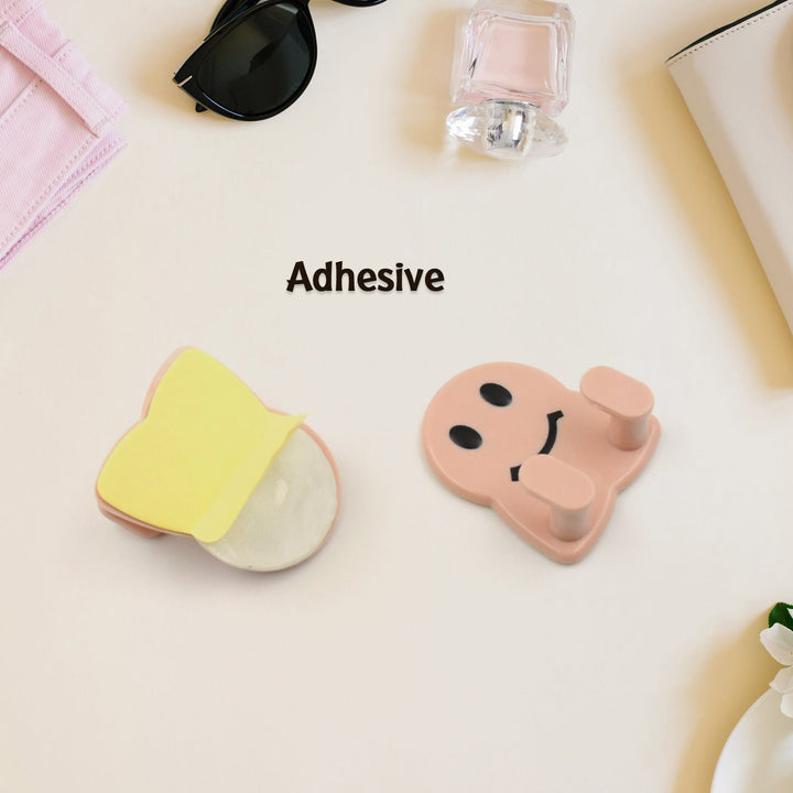 Strong Self-Adhesive Hooks (2 Pc): Heavy Duty, Waterproof, All-Purpose Your Brand