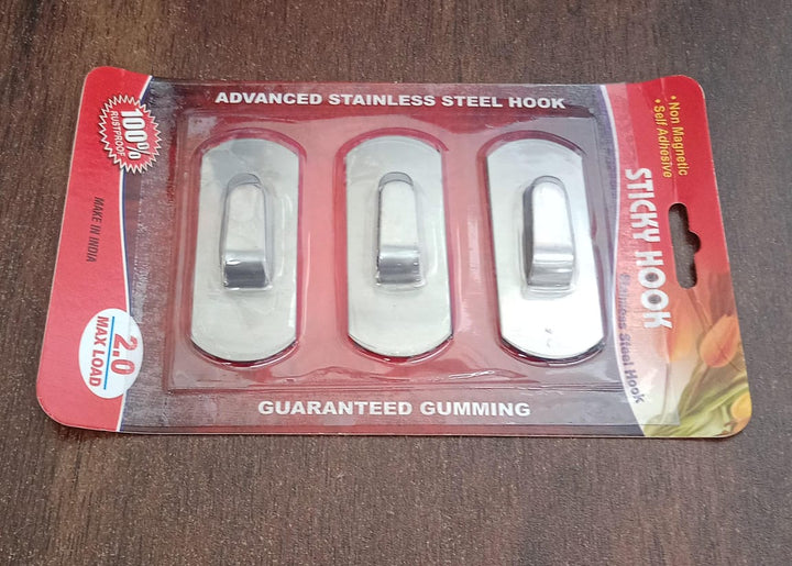 Heavy Duty Self-Adhesive Stainless Hooks – Waterproof for Robes, Coats & Towels Your Brand