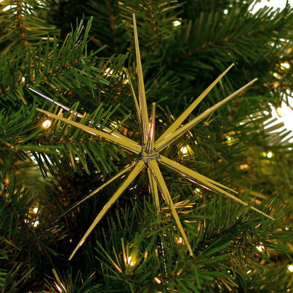 3D Gold Star Hanging Decoration Star, Acrylic Look  Hanging Luminous Star for Windows, Home, Garden Festive Embellishments for Holiday Parties Weddings Birthday Home Decoration (Medium) Your Brand
