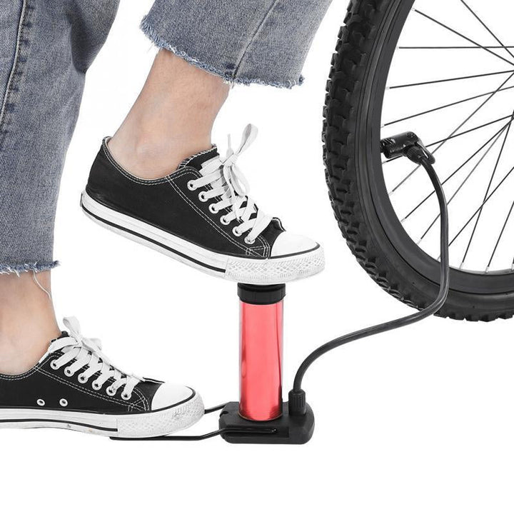Portable Mini Foot Pump for Bicycle, Bike, and Car Your Brand