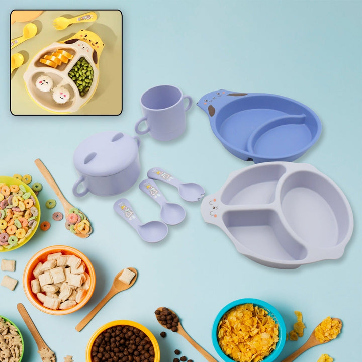 Baby Feeding Set For Kids And Toddlers (7 pcs set) Your Brand