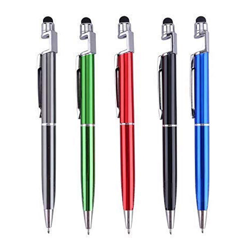 3 in 1 point Function Stylus Pen with Mobile Stand Your Brand